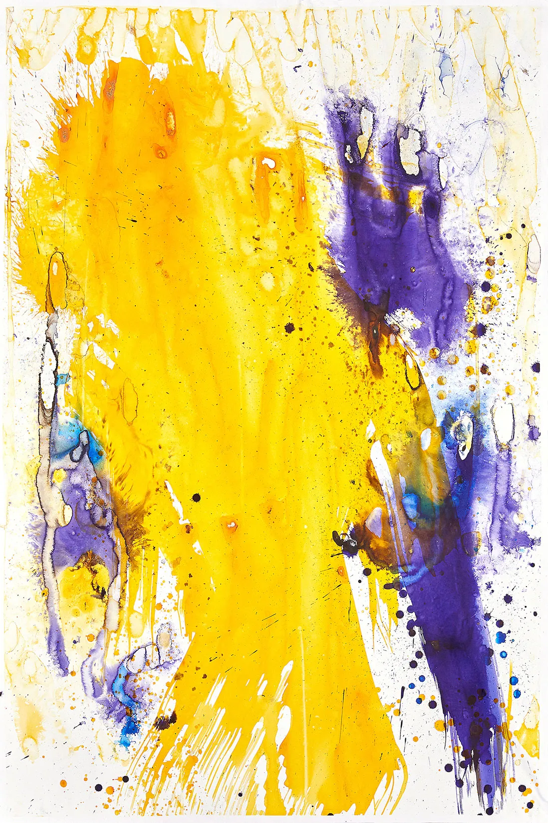 FINEM AESTATIS, 165 X 110 CM, INK ON PAPER, 2022