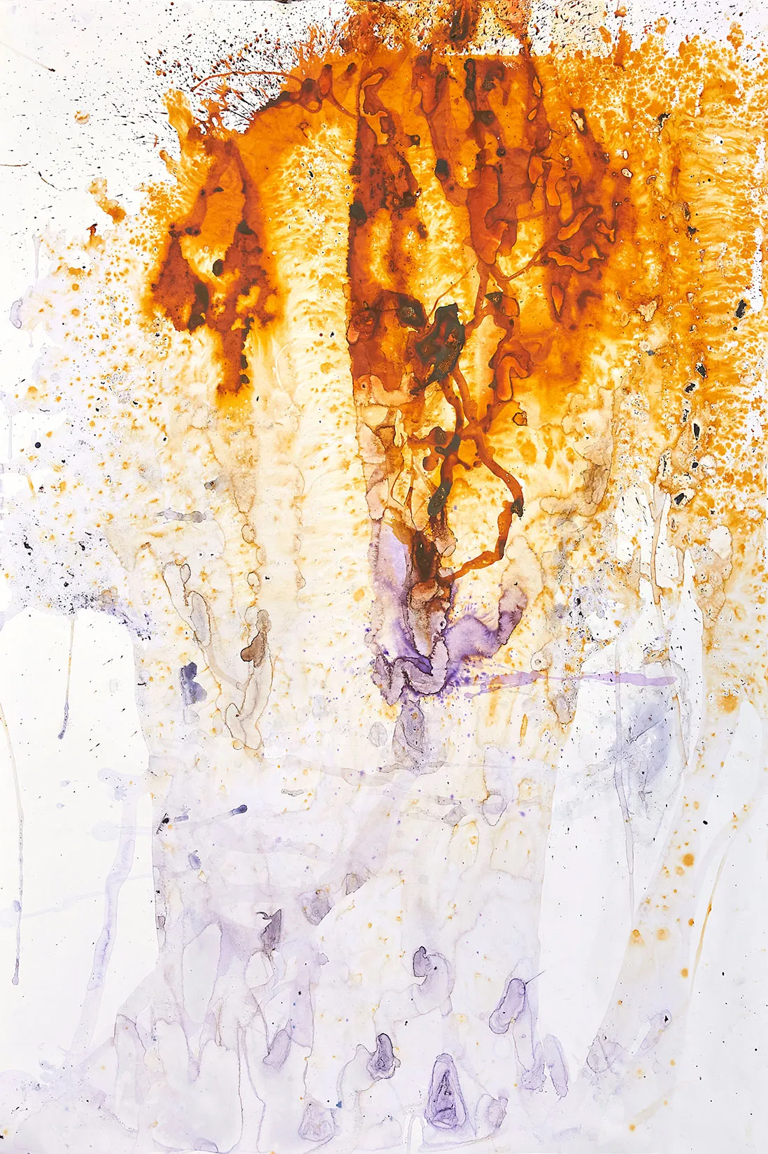 AVEM PARADISI, 165 X 110 CM, INK ON PAPER, 2022