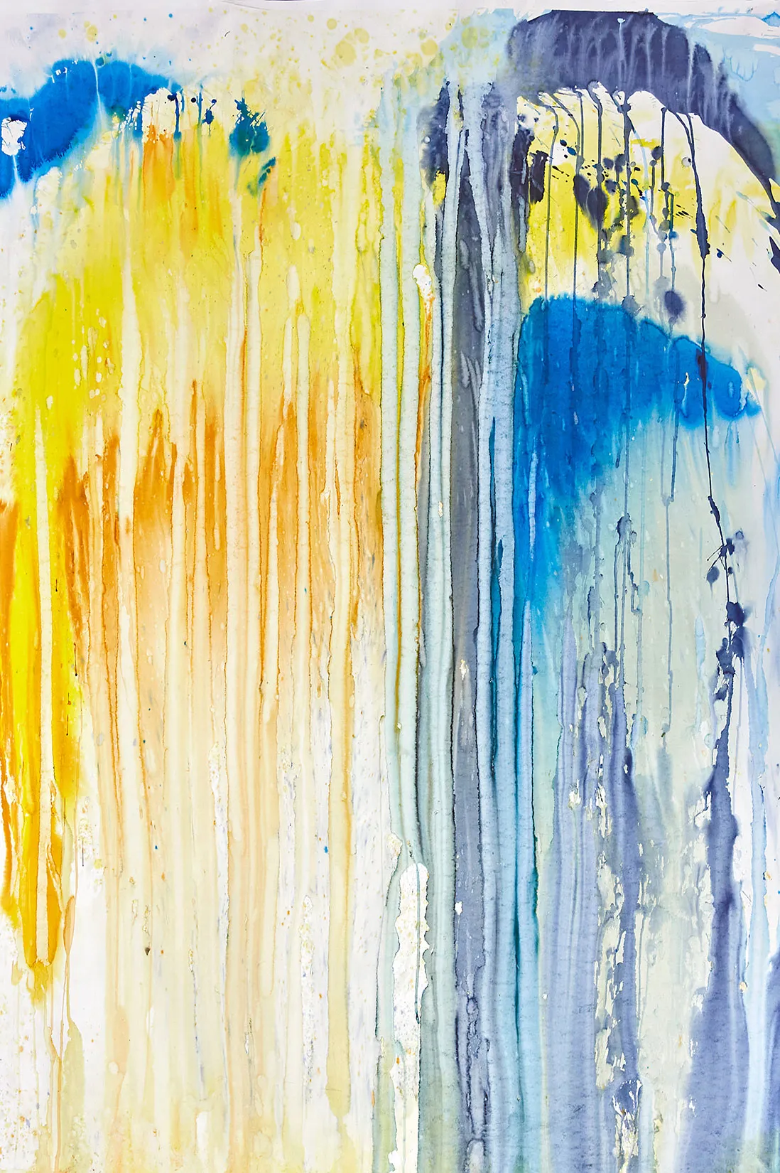 LICHENAS II, 165 X 110 CM, INK ON PAPER, 2022