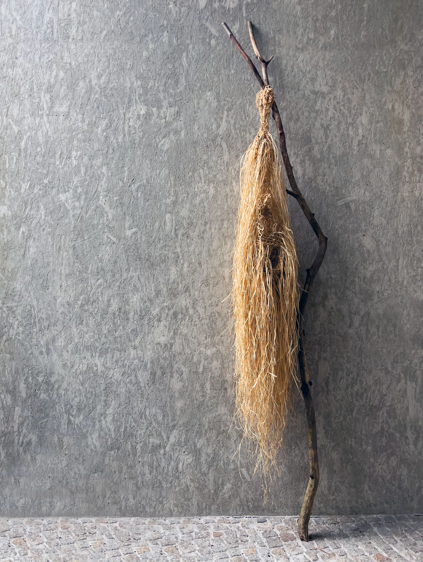 Raffia nest from Those Are the Skeletons That Spoke to Me by Russell James Redwood Harris