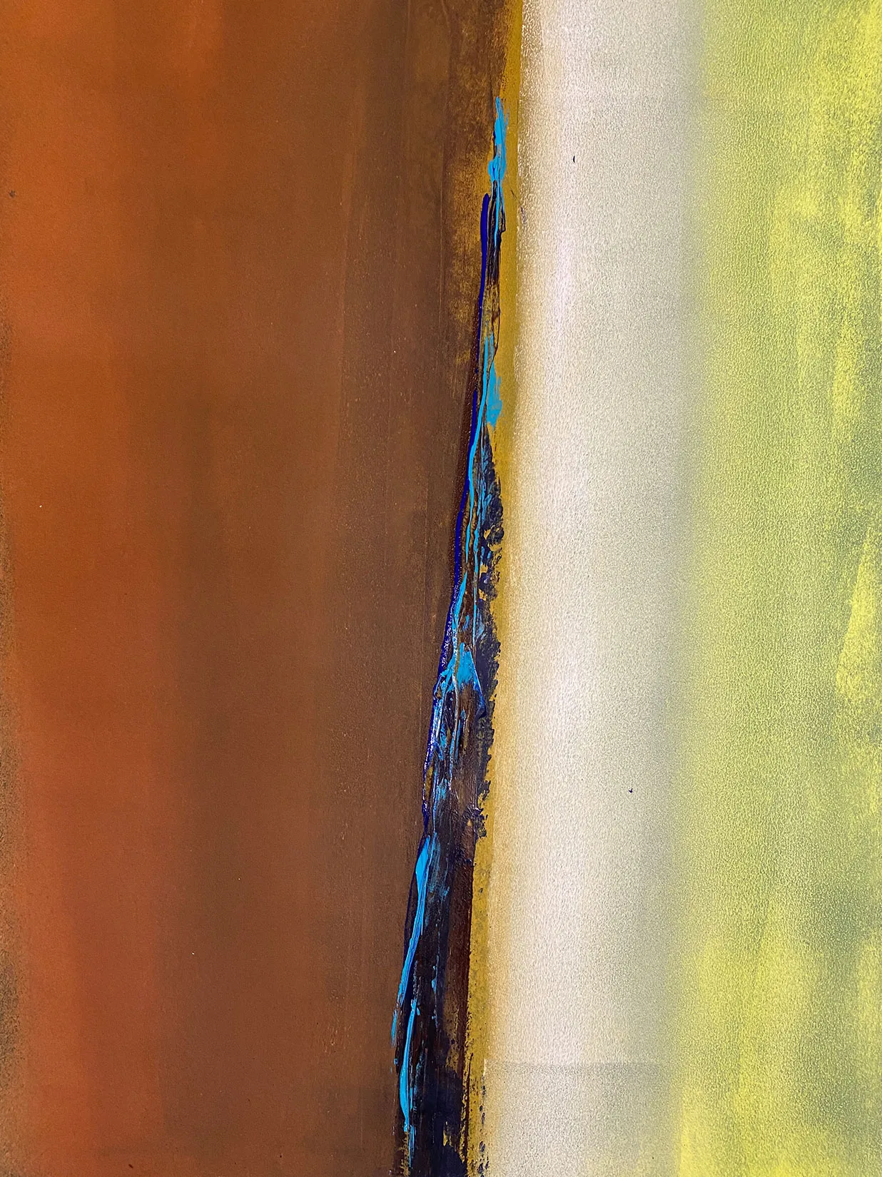 THE MAGIC OF SEPARATION, NO. 1, 50 X 70 CM, ACRYLIC ON PAPER, 2022