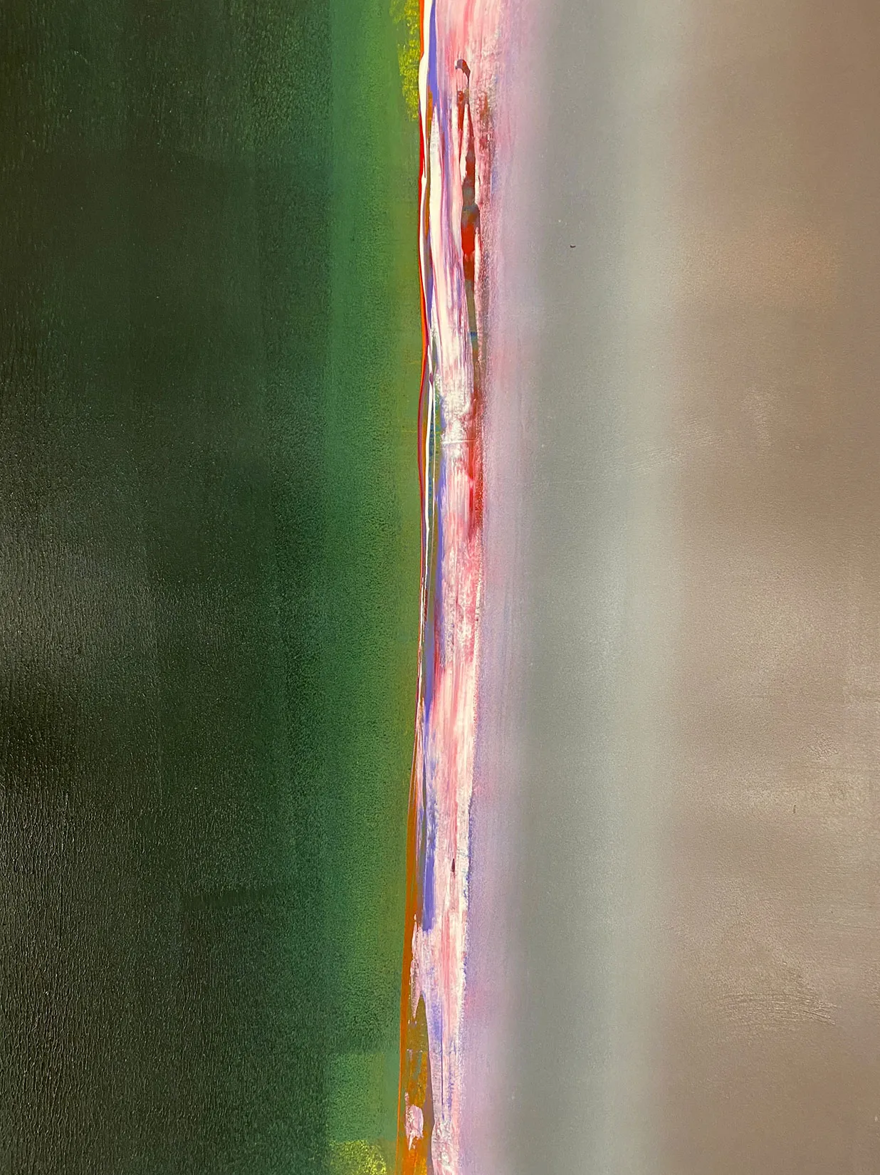 The Magic of Separation No. 2, acrylic on paper by FH Fischer