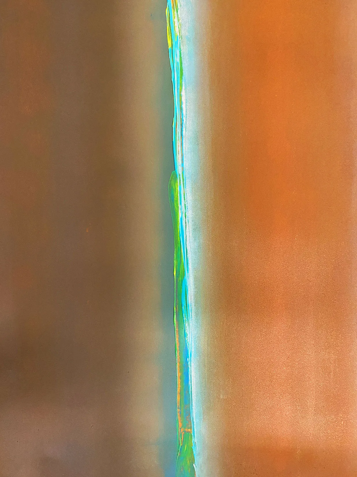 THE MAGIC OF SEPARATION, NO. 4, 50 X 70 CM, ACRYLIC ON PAPER, 2022