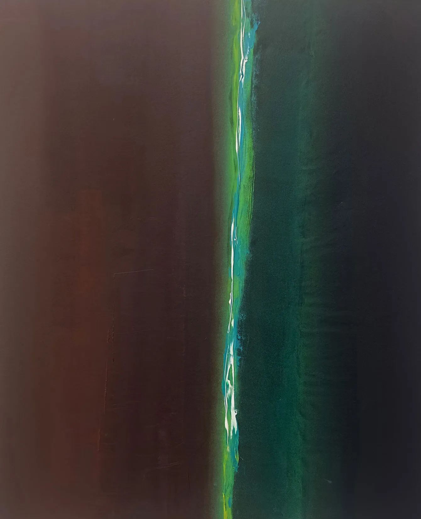 THE MAGIC OF SEPARATION, NO. 11_1, 100 X 120 CM, ACRYLIC ON CANVAS, 2023