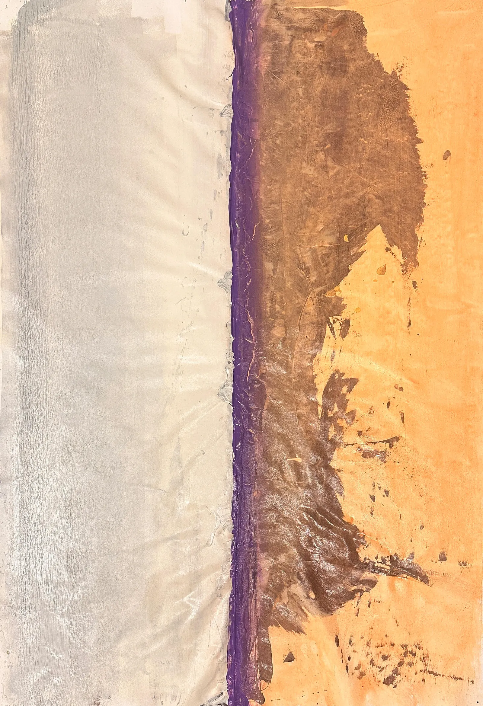 THE MAGIC OF SEPARATION, NO. 38, 100 X 140 CM, ACRYLIC ON CANVAS, 2025
