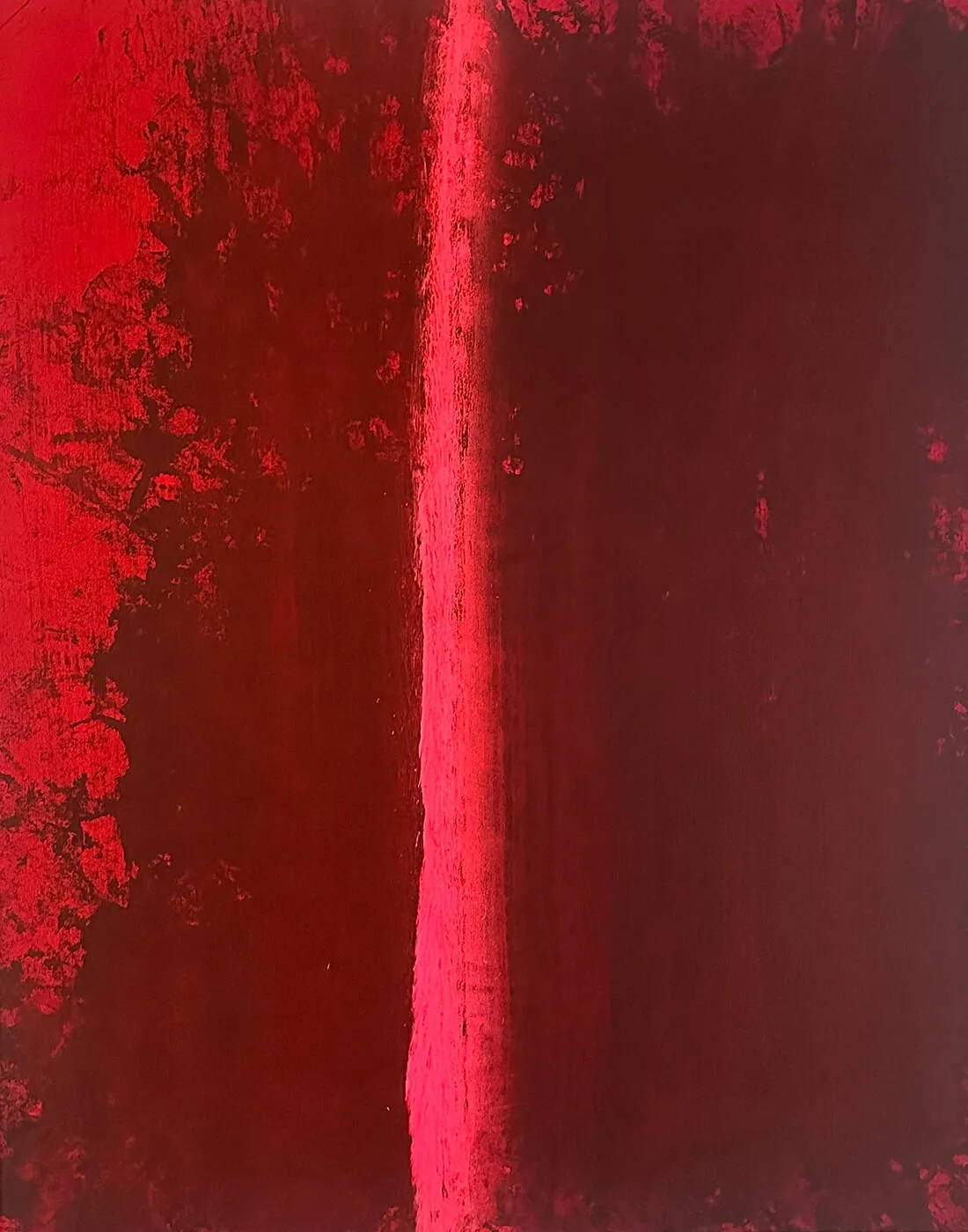 THE MAGIC OF SEPARATION, NO. 39, 110 X 140 CM, ACRYLIC ON CANVAS, 2025
